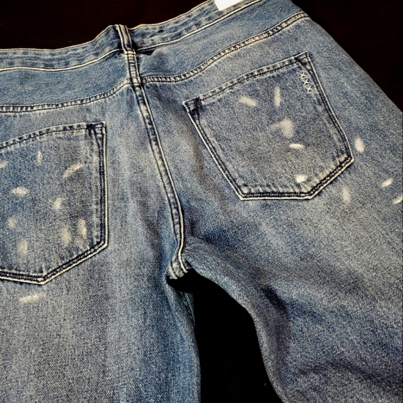 Scotch and Soda Embossed Cut Out Embellished Mom Jeans Sz 28/32 - Picture 12 of 13